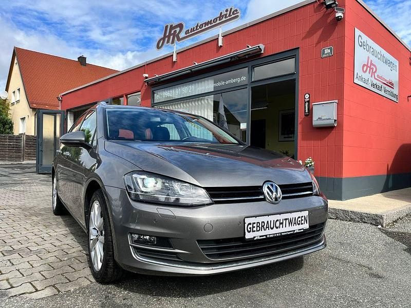 Grau Gebraucht 2014 VW Golf VII Highline Kombi | 12.590 € (Fairer Preis) - Bild 1/4