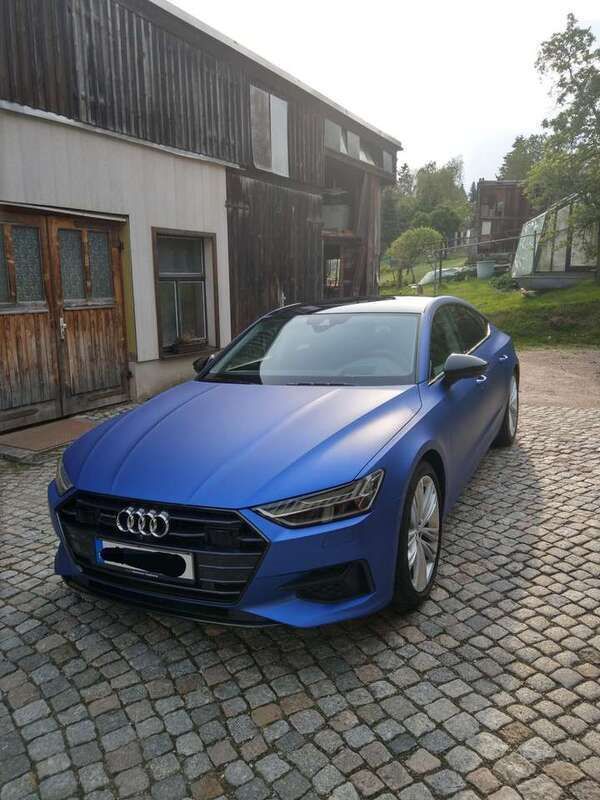 Blau Gebraucht 2018 Audi A7 Kleinwagen | 40.999 € (Guter Preis) - Bild 1/4