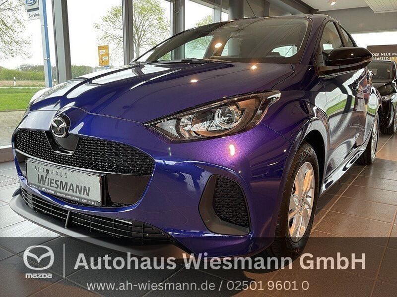 Schwarz Neu 2025 Mazda 2 Limousine | 24.390 € (Fairer Preis) - Bild 1/4