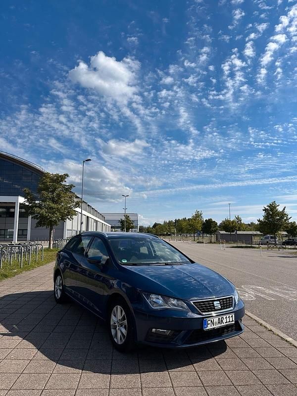 Gebraucht Seat Leon 116 PS (85 kW) 2017 Blau Kombi