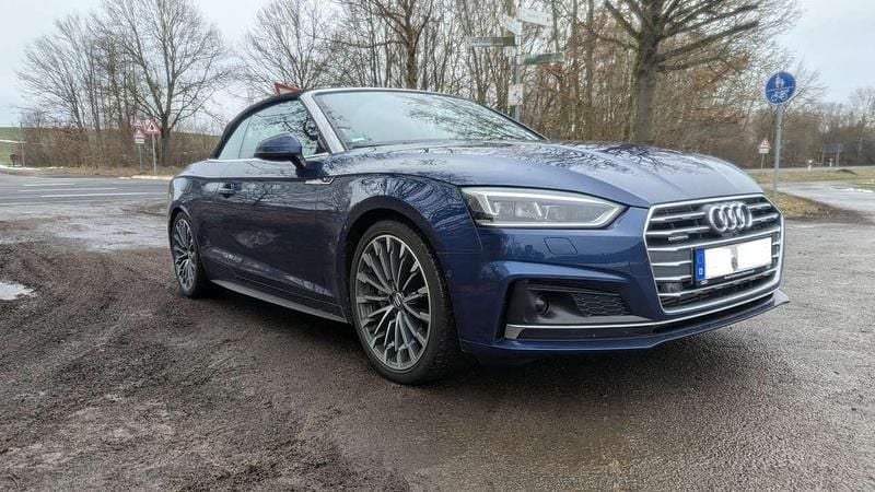 Gebraucht Audi A5 Cabriolet Sport 252 PS (185 kW) 2017 Blau Cabrio