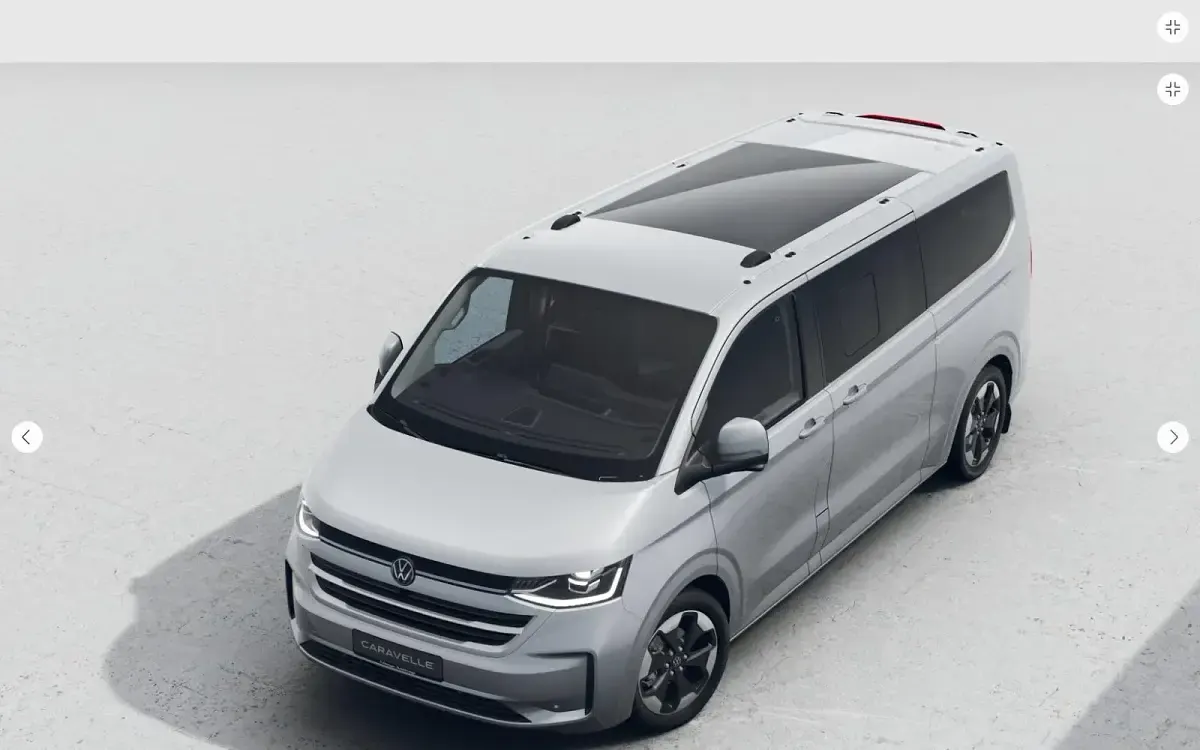 Neu VW Caravelle Style 170 PS (125 kW) 2026 Light grey metallic Van