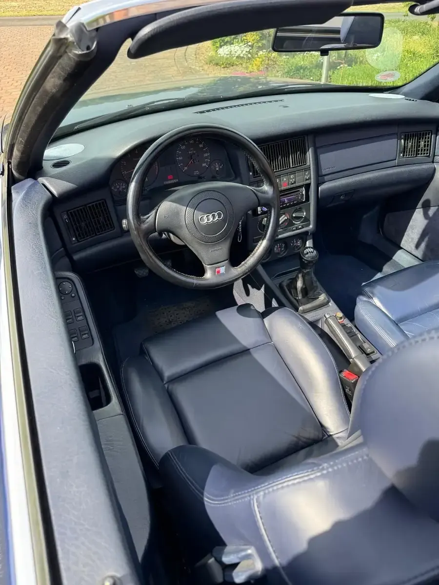 Occasion Audi 80 125 ch (91 kW) 1999 Bleue Cabriolet