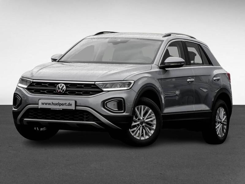 Silber Gebraucht 2023 VW T-Roc Life SUV | 19.861 € (Guter Preis) - Bild 1/3