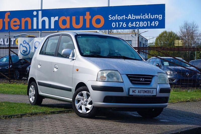 Gebraucht Hyundai Atos 58 PS (42 kW) 2004 Silber Kleinwagen