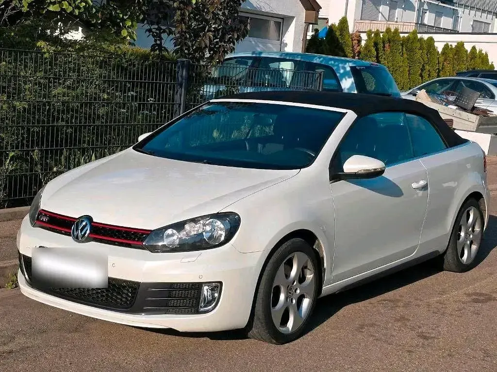 Gebraucht VW Golf Cabriolet GTI 211 PS (155 kW) 2013 Weiß Cabrio