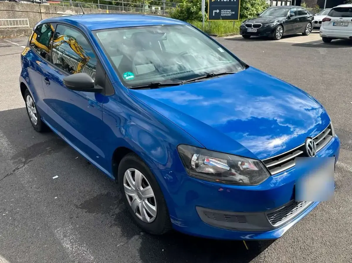 Gebraucht VW Polo Trendline 60 PS (44 kW) 2010 Blau Kleinwagen
