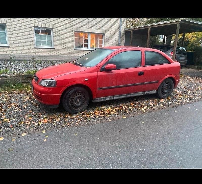 Gebraucht Opel Astra 75 PS (55 kW) 1999 Rot Coupé