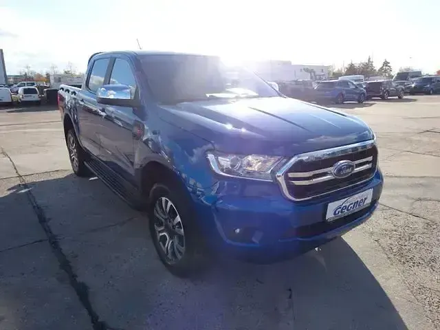Gebraucht Ford Ranger XLT 170 PS (125 kW) 2022 Blue lightning Pickup