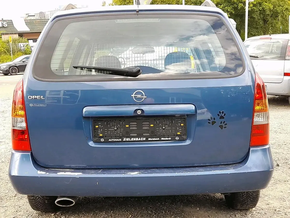 Gebraucht Opel Astra Elegance 125 PS (91 kW) 2001 Blau Kombi
