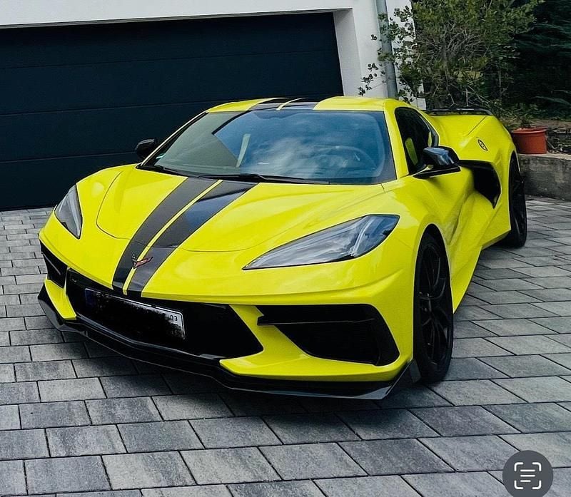 Gelb Gebraucht 2022 Corvette C8 Coupé | 86.999 € (Superpreis) - Bild 1/4