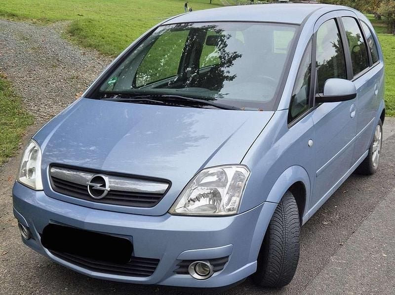 Blau Gebraucht 2006 Opel Meriva Cosmo Van / Kleinbus | 1.200 € (Superpreis) - Bild 1/3