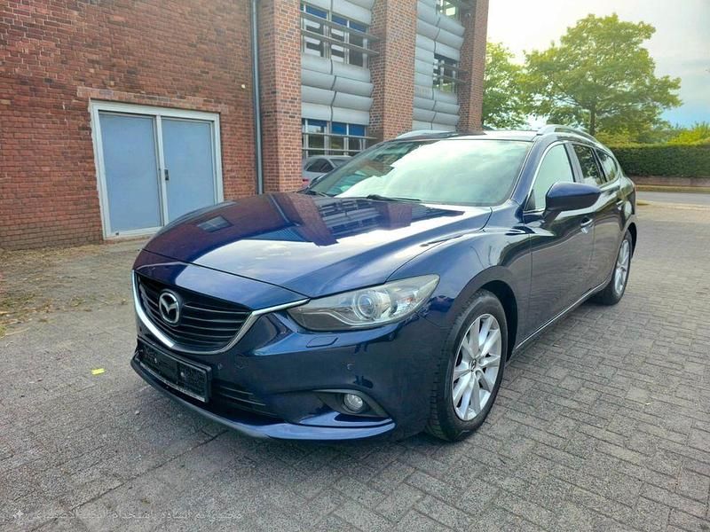 Blau Gebraucht 2013 Mazda 6 Center-Line Kombi | 5.350 € (Guter Preis) - Bild 1/4