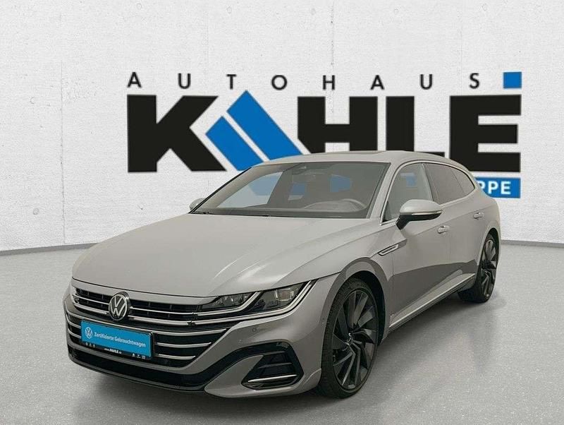 Mondsteingrau Gebraucht 2024 VW Arteon R-line Kombi | 42.930 € (Teuer) - Bild 1/4