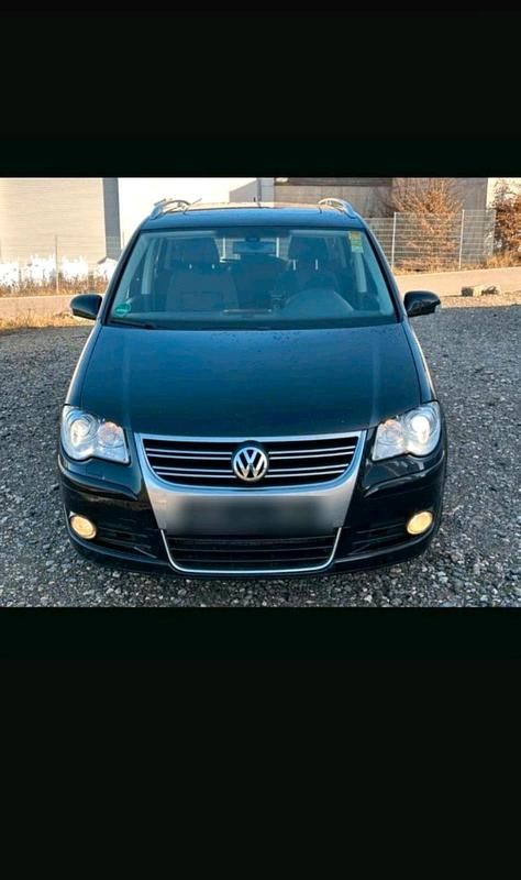 Gebraucht VW Touran Highline 170 PS (125 kW) 2008 Schwarz Van / Kleinbus