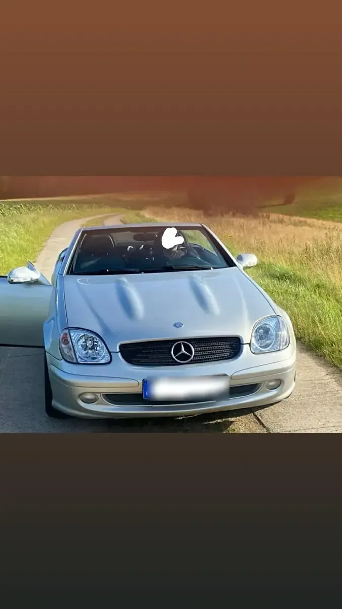 Second-hand Mercedes SLK200 140 CP (102 kW) 2000 Argintiu Cabrio