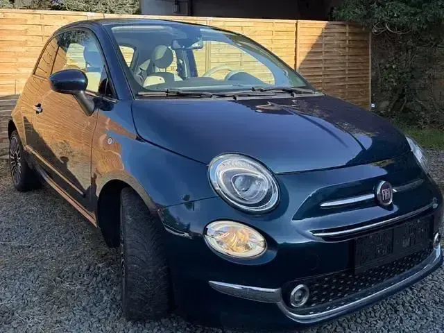 Gebraucht Fiat 500 Lounge 86 PS (63 kW) 2017 Blau Kleinwagen