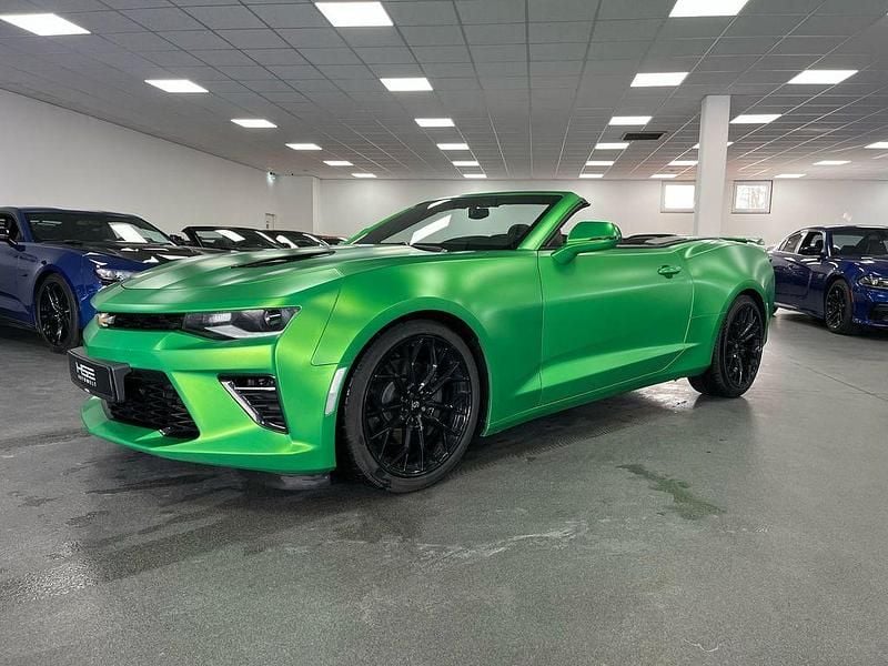 Gebraucht Chevrolet Camaro SS 453 PS (333 kW) 2019 Grün Cabrio