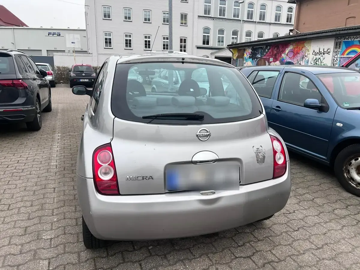 Gebraucht Nissan Micra 65 PS (47 kW) 2003 Grau Kleinwagen