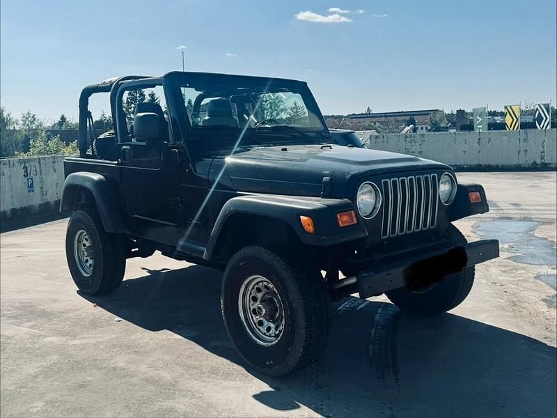 Second-hand Jeep Wrangler 143 CP (105 kW) 2003 Negru SUV
