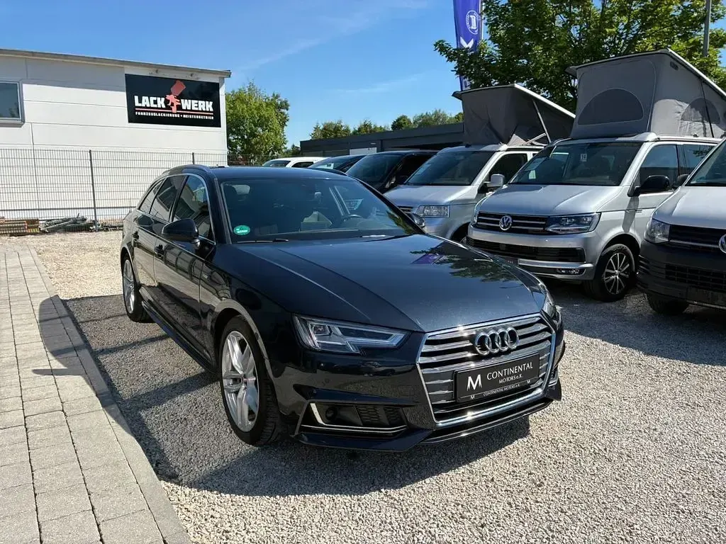 Gebraucht Audi A4 S-Line 190 PS (139 kW) 2016 Blau Kombi