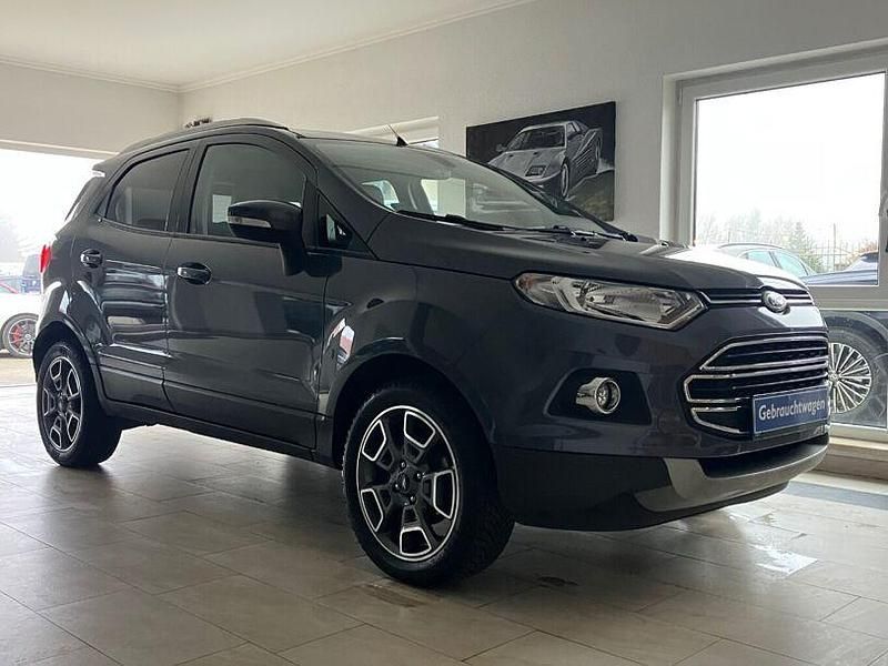 Grau Gebraucht 2017 Ford Ecosport Titanium SUV | 8.940 € (Fairer Preis) - Bild 1/4