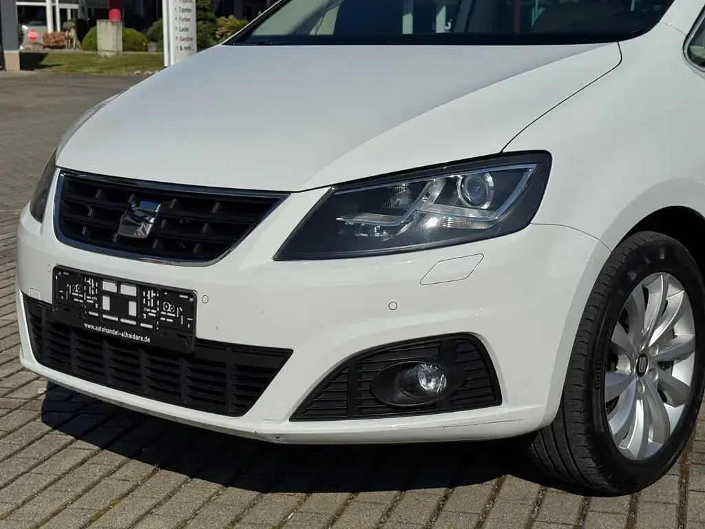 Gebraucht Seat Alhambra Style 184 PS (135 kW) 2017 Weiß Van / Kleinbus