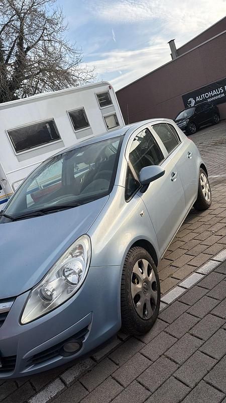 Gebraucht Opel Corsa 81 PS (59 kW) 2009 Blau Kleinwagen