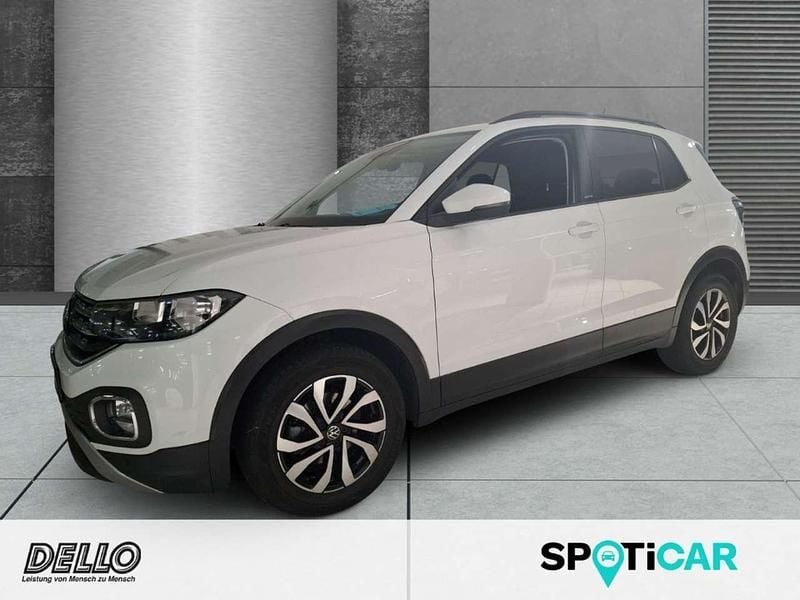 Pure white Gebraucht 2022 VW T-Cross Active SUV | 18.940 € (Guter Preis) - Bild 1/4