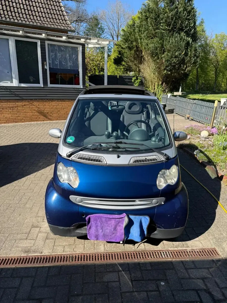 Gebraucht Smart ForTwo Cabrio 61 PS (44 kW) 2005 Blau Cabrio
