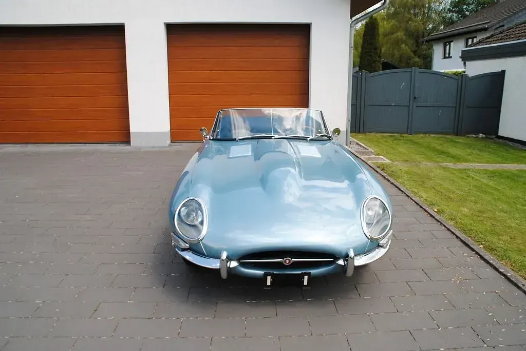 Gebraucht Jaguar E-Type 224 PS (164 kW) 1964 Blau Cabrio