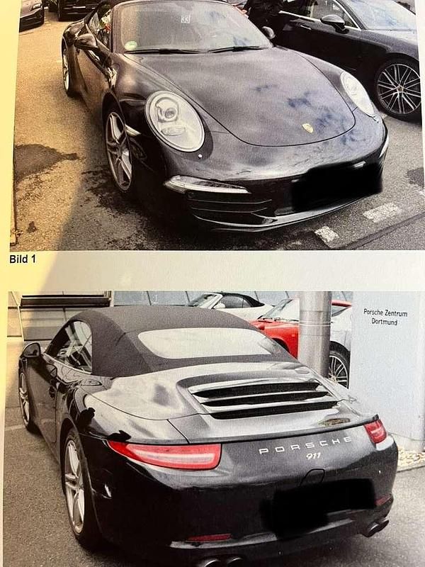 Schwarz Gebraucht 2013 Porsche 911 Carrera Cabriolet Cabrio | 69.900 € (Guter Preis) - Bild 1/4