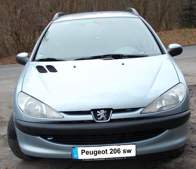Blau Gebraucht 2003 Peugeot 206 Kombi | 990 € (Guter Preis) - Bild 1/4