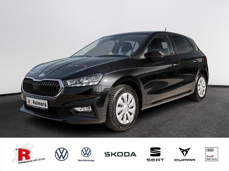 Schwarz Gebraucht 2024 Skoda Fabia Selection Kleinwagen | 21.490 € (Fairer Preis) - Bild 1/4