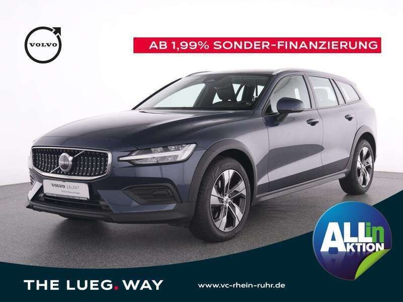Blau denim blue / metallic Gebraucht 2023 Volvo V60 CC Plus Kombi | 38.590 € (Guter Preis) - Bild 1/2