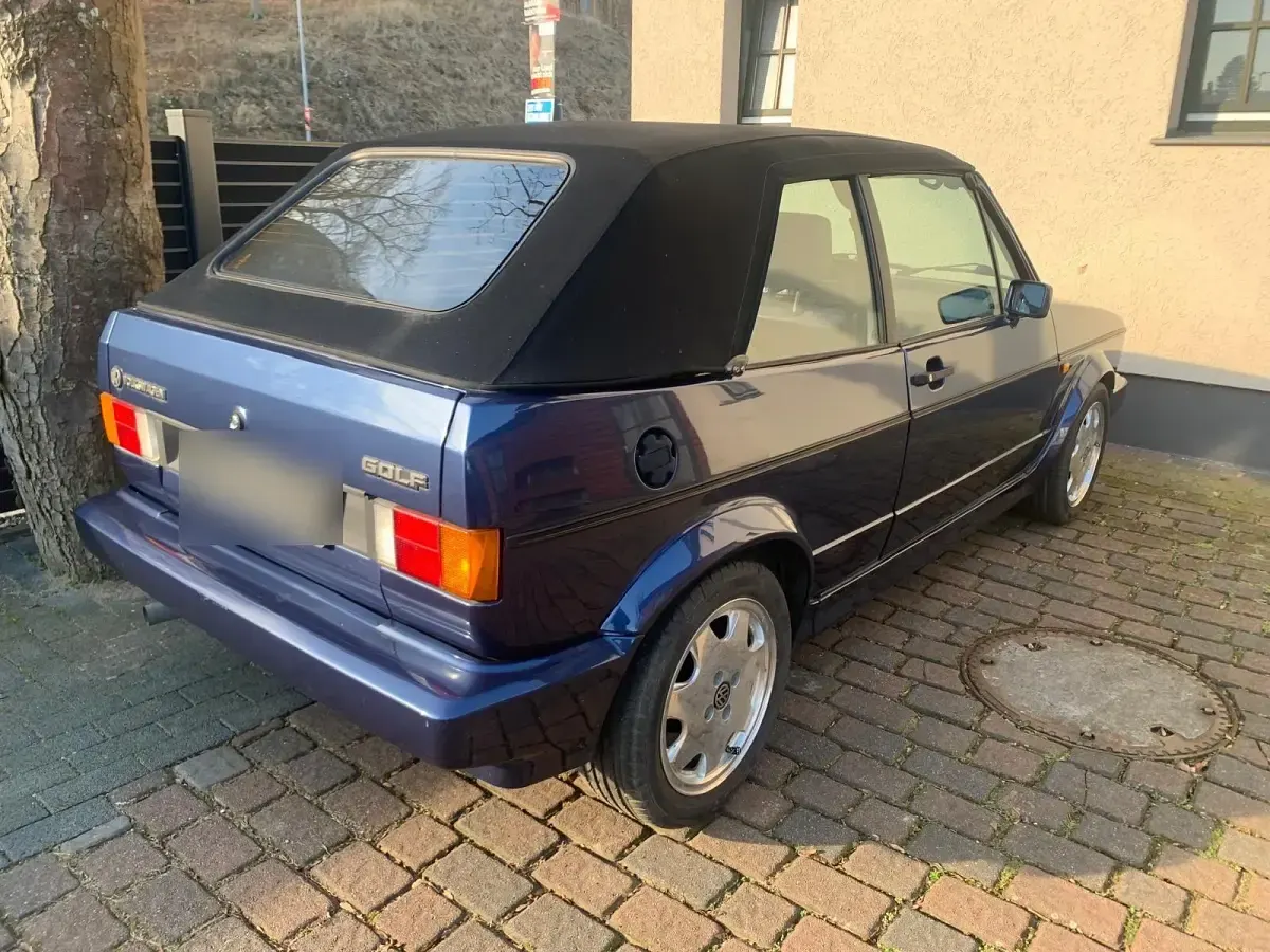 Gebraucht VW Golf Cabriolet 98 PS (72 kW) 1991 Blau Cabrio