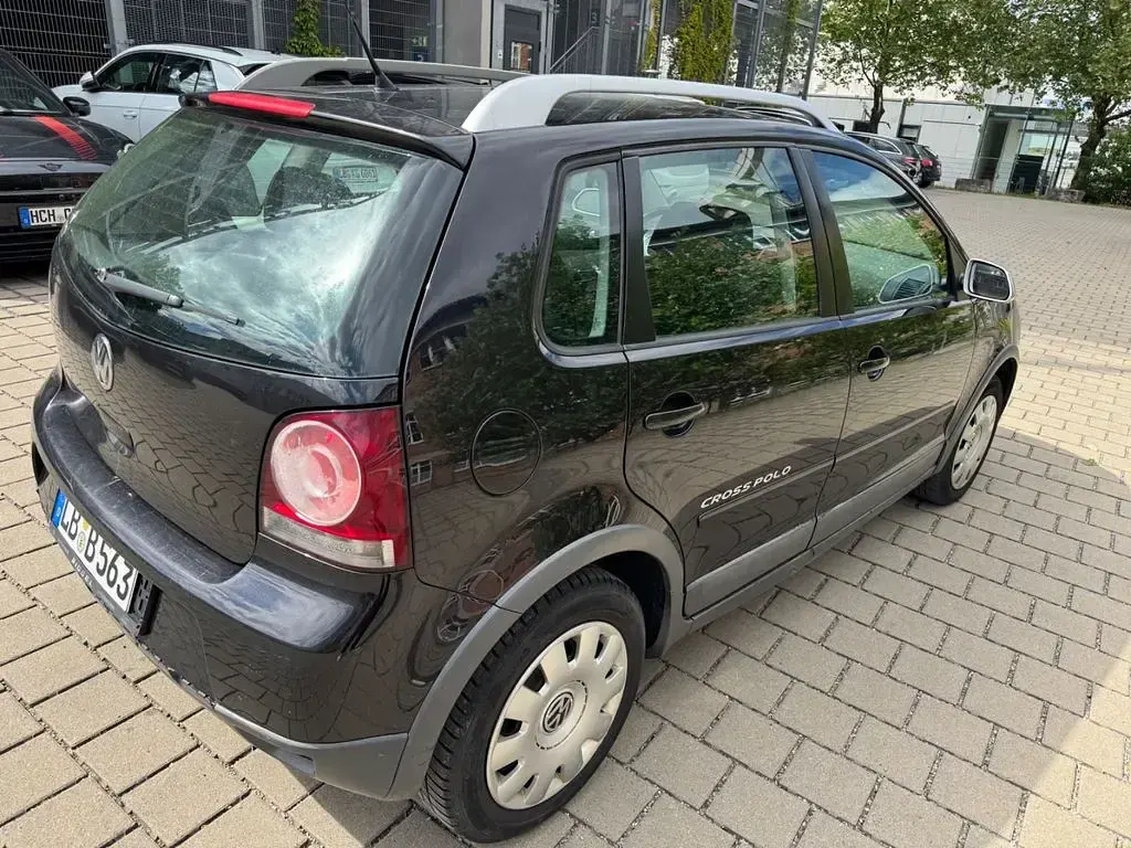 Gebraucht VW Polo Cross 105 PS (77 kW) 2007 Schwarz Kleinwagen