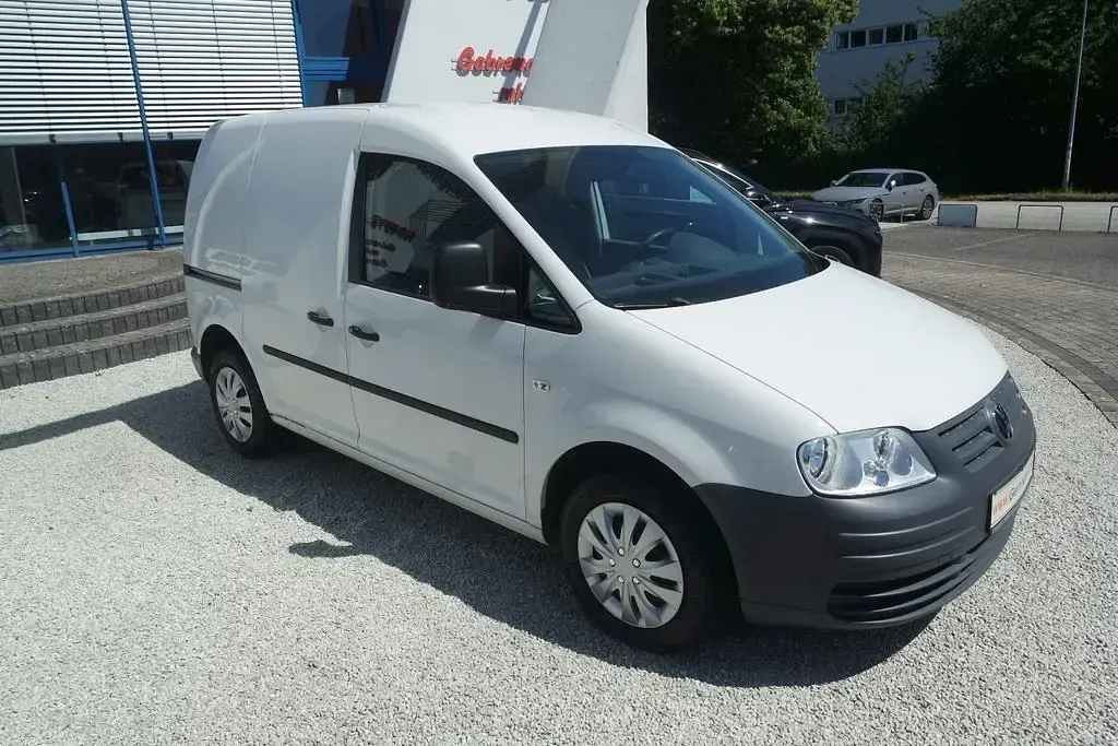 Gebraucht VW Caddy 69 PS (50 kW) 2010 Weiß Van / Kleinbus