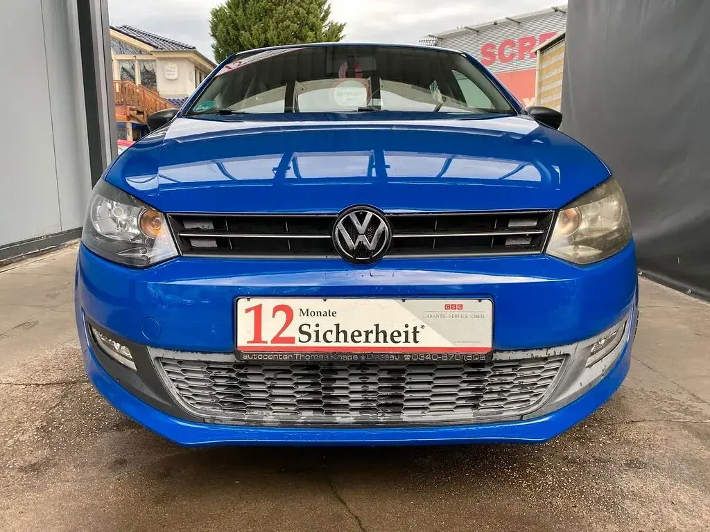 Gebraucht VW Polo 60 PS (44 kW) 2009 Blau Kleinwagen