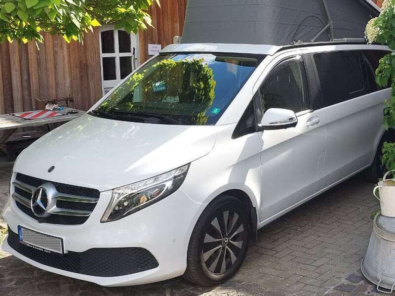 Weiß Gebraucht 2020 Mercedes V220 Marco Polo Van / Kleinbus | 52.000 € (Fairer Preis) - Bild 1/4