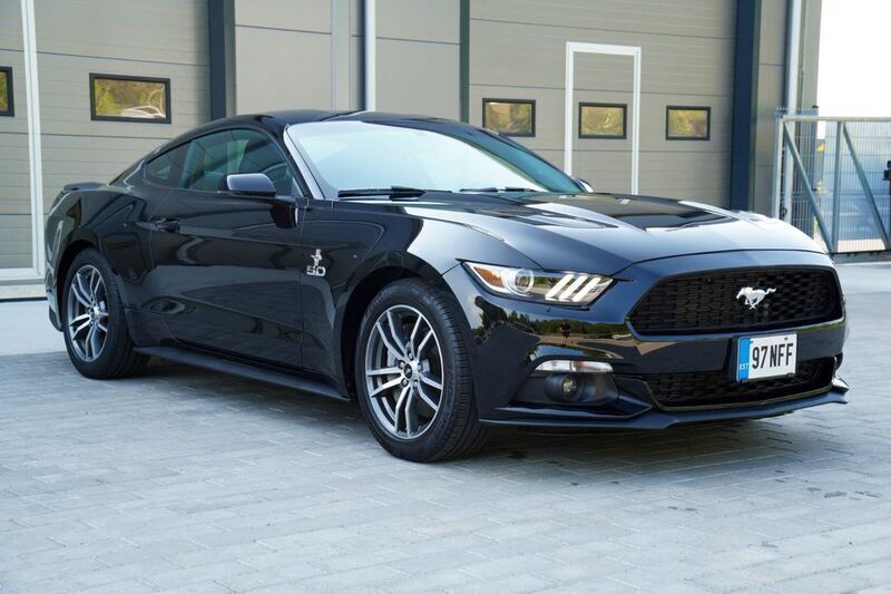 Schwarz Gebraucht 2016 Ford Mustang GT | 31.700 € (Fairer Preis) - Bild 1/4