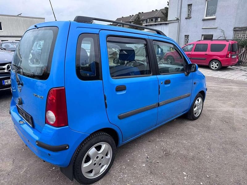 Gebraucht Opel Agila Comfort 75 PS (55 kW) 2001 Blau Van / Kleinbus