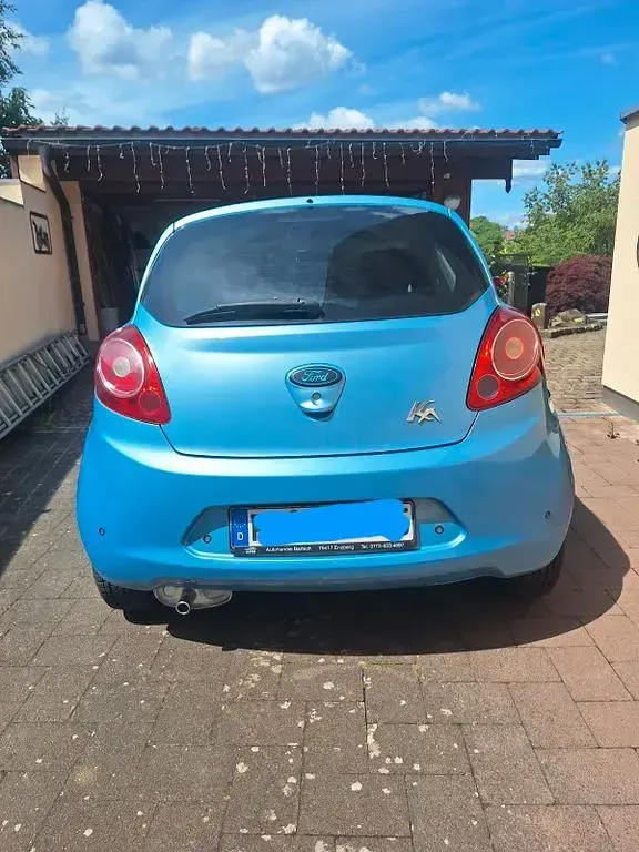 Gebraucht Ford Ka Titanium 69 PS (50 kW) 2009 Blau Kleinwagen