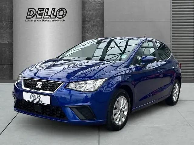 Blau Gebraucht 2017 Seat Ibiza Style Kleinwagen | 9.990 € (Fairer Preis) - Bild 1/4