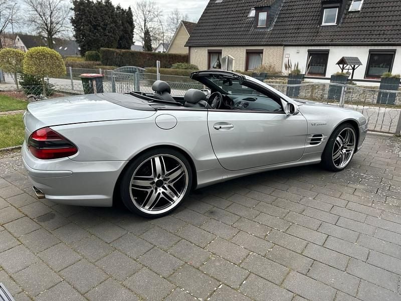 Silber Gebraucht 2001 Mercedes SL500 AMG Cabrio | 13.900 € (Fairer Preis) - Bild 1/4