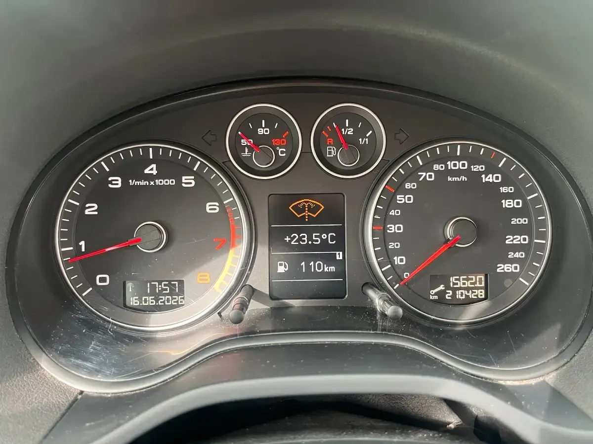 Gebraucht Audi A3 125 PS (91 kW) 2009 Schwarz Kleinwagen