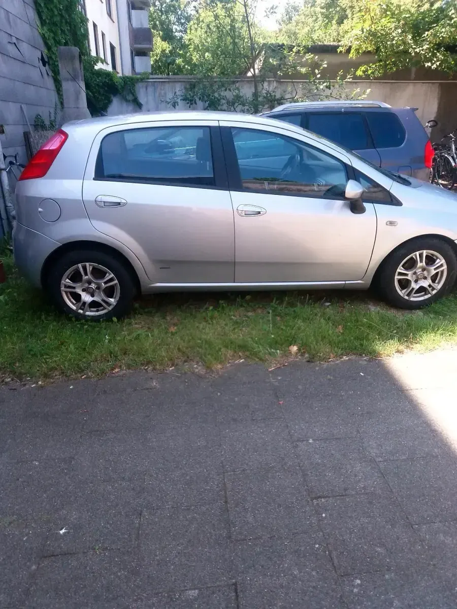 Gebraucht Fiat Punto 2008 Silber Kleinwagen