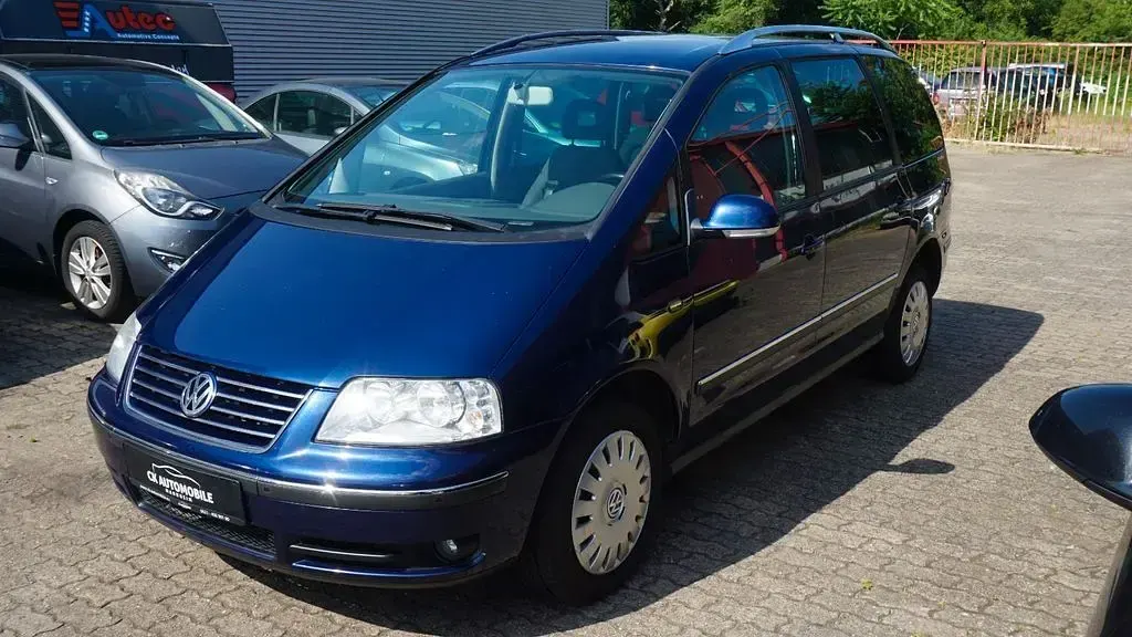Gebraucht VW Sharan Trendline 116 PS (85 kW) 2005 Blau Van / Kleinbus