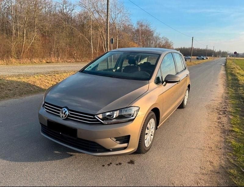 Gold Gebraucht 2014 VW Golf Sportsvan Van / Kleinbus | 9.999 € (Superpreis) - Bild 1/4