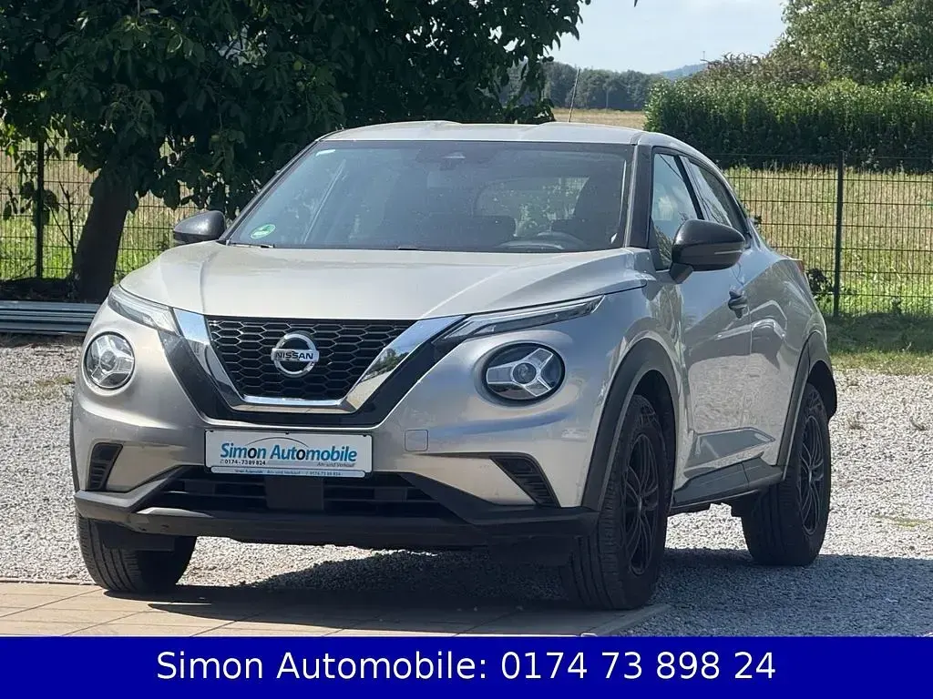 Second-hand Nissan Juke Visia 114 CP (83 kW) 2021 Argintiu SUV